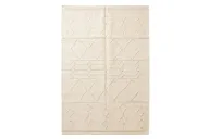 Soft Geometry Handmade Cotton Kilim Rug