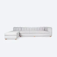 Flutes L Shape Sofa