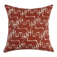 Masar Hand-Printed Linen Cushion