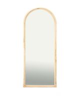 مرآة إسمي  بإطار من الخيزران