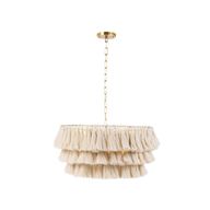 Dove Fella Tassel Chandelier