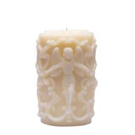 شمعة ملائكة منحوتة