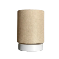 Cylindrical Decorative Object with Woven Texture - YL-T-2691