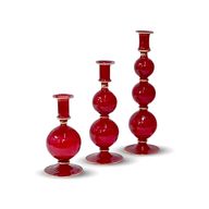 Red Candlesticks Holders