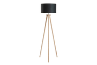 Boho Wooden Tripod Floor Lamp YL-F-1443-BLA