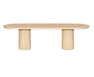 Oval Dining Table-Beech Pine Wood