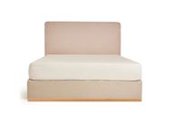 Simple Fully Upholstered Bed