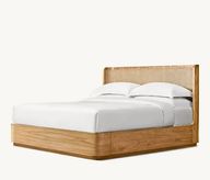 Cane Boho-Chic Bed
