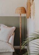 Boho floor lamp