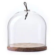 طبق تقديم ميو مزاج مع غطاء زجاجي