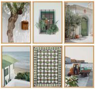 Mediterranean Set of 6 Prints