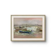 Oil Hand Drawing Original Painting