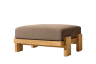 California Ottoman Solid Wood