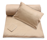 Beige Duvet with Off-white Piping + Pillowcases (600 TC)