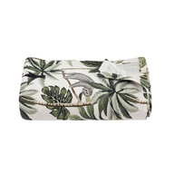 Green Jungle Linen Tablecloth