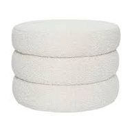 Bali Pouf - Fully Upholstered With High Quality Fabrics