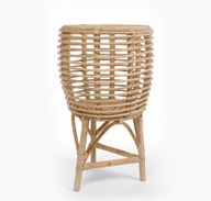 Curvo bamboo planter stand