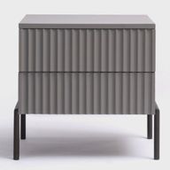 Majorca Nightstand With A Metal Base