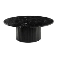 "Black Trail" Marble Top - Coffee Table