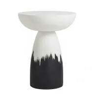 Inkwell Two-Tone Side Table