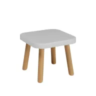 Simple Square Chair In Beech\Pine Wood