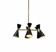 Double Cone Chandelier