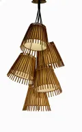 Beams Bamboo Ceiling Lighting 5 Chapeau