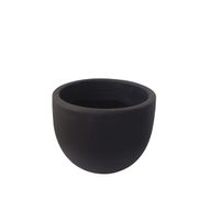 Black Matt Decorative Plant Pot - 40 cm