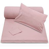 Dusty Pink Duvet Cover + Pillowcases (350 TC)