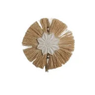 Straw Star-Shaped Wall Hanging
