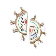 Half and half Wall Art