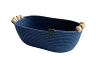 Woven cotton decorative plate