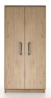 Hinged Wardrobe Closet With 1 Shelf & 1 Drawer - 100 cm