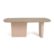 Lisa Terista Marble Dining Table - Sleek Base Design