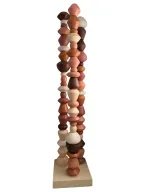 Earthy Stack Floor Scultupre