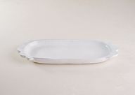 Chinka Flat Serving in White