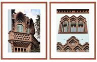 Barcelona Brick Building Set of 2
