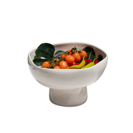Fiesta Footed Bowl – Glazed Ceramic