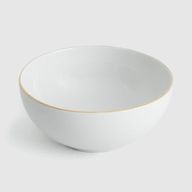 Coup Pasta Bowl Gold Rim