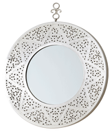 Eila Decorative Round Brass Wall Mirror – Handcrafted Elegance