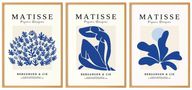 Henri Matisse Blue Exhibition Poster