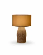 Wave Bamboo Table Lamp