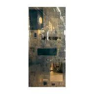 مرايا أنتيك بتصميم رقعات – قطع فنية للديكور