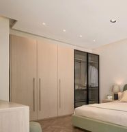 Doba Wardrobe with Glass Doors