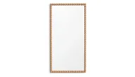 Nawa Long wooden Beaded Mirror