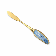 Blue Gold Stainless Steel Butter Knife