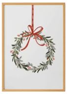 Christmas Wreath Print