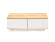Aman White & Beige Coffee Table