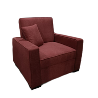 كرسي بذراعين بيرو بسرير سحب - منجد بالكامل