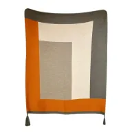 L. Throw Blanket - Tricot Knitted Comfort